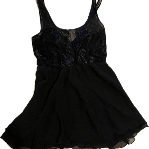 Soma black short nightgown, size small, NWOT - Picture 7 of 15